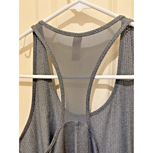 Under Armour Fitted HeatGear Racerback Tank Top - Size Small, Gray - Picture 5 of 5